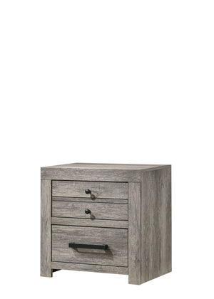 Tundra - Queen 4 Piece Bedroom Set - Gray