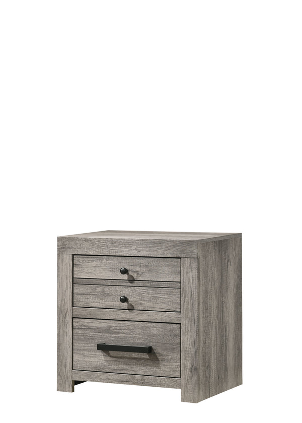 Tundra - Queen 4 Piece Bedroom Set - Gray