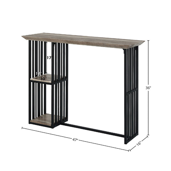 Zudora - Counter Height Table - Black