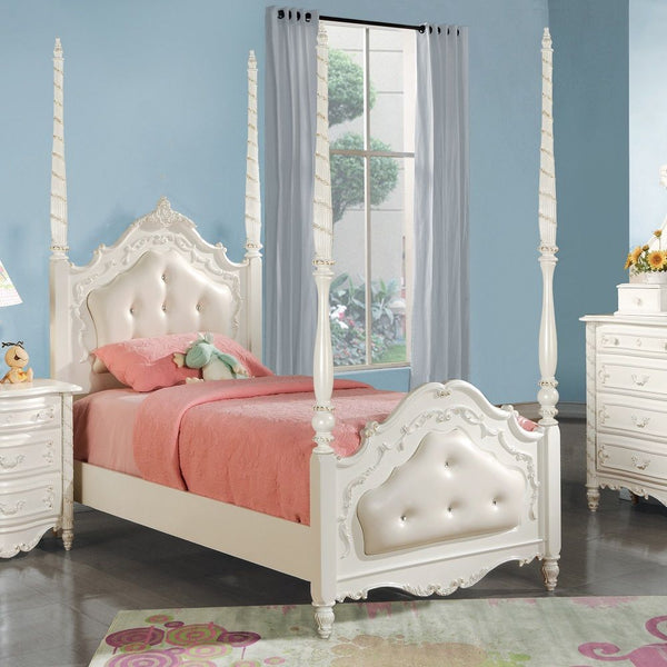 Pearl - Full Bed - Pearl White