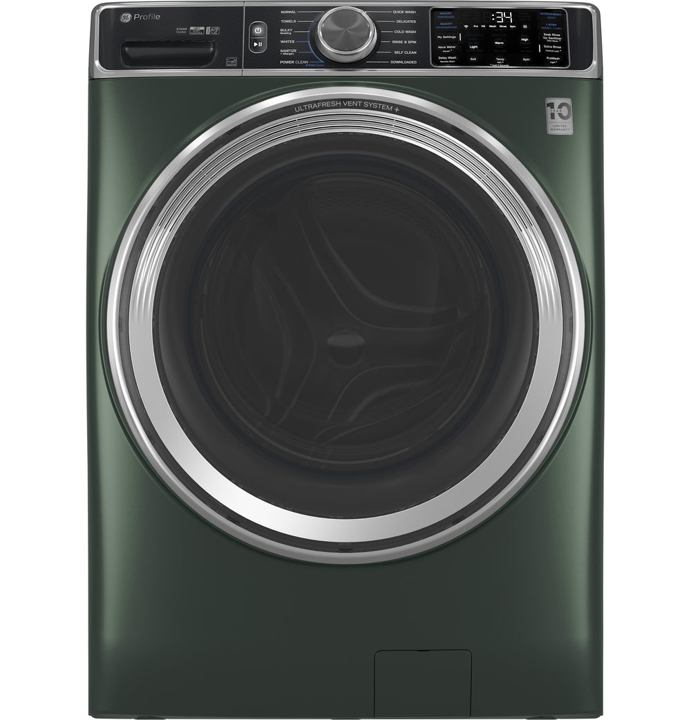 GE Profile™ 5.5 cu. ft. Capacity Smart Front Load ENERGY STAR® Steam Washer with UltraFresh Vent System Plus and Smart Wash + Rinse