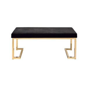  with black padded seat and champagne finish metal base. The modern lines of the base with its open return base and simple form top