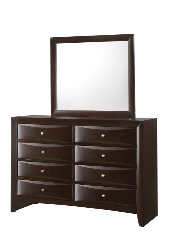 Emily - King 5 Piece Bedroom Set - Cherry