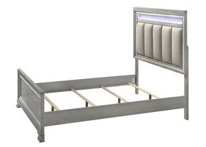 Vail - Queen Upholstered Bed - Gray