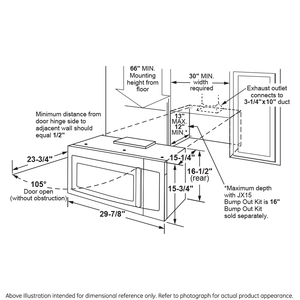 GE® 1.6 Cu. Ft. Over-the-Range Microwave Oven
