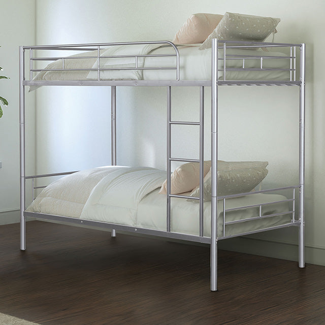 Plutus Twin/Twin Metal Bunkbed