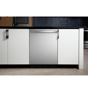 GE Profile™ ENERGY STAR® Fingerprint Resistant Top Control Stainless Interior Dishwasher with Microban™ Antimicrobial Technology with Sanitize Cycle