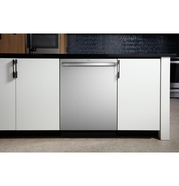 GE Profile™ ENERGY STAR® Fingerprint Resistant Top Control Stainless Interior Dishwasher with Microban™ Antimicrobial Technology with Sanitize Cycle