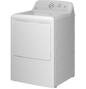 GE® 7.2 cu. ft. Capacity Electric Dryer with Up To 120 ft. Venting? and Reversible Door?