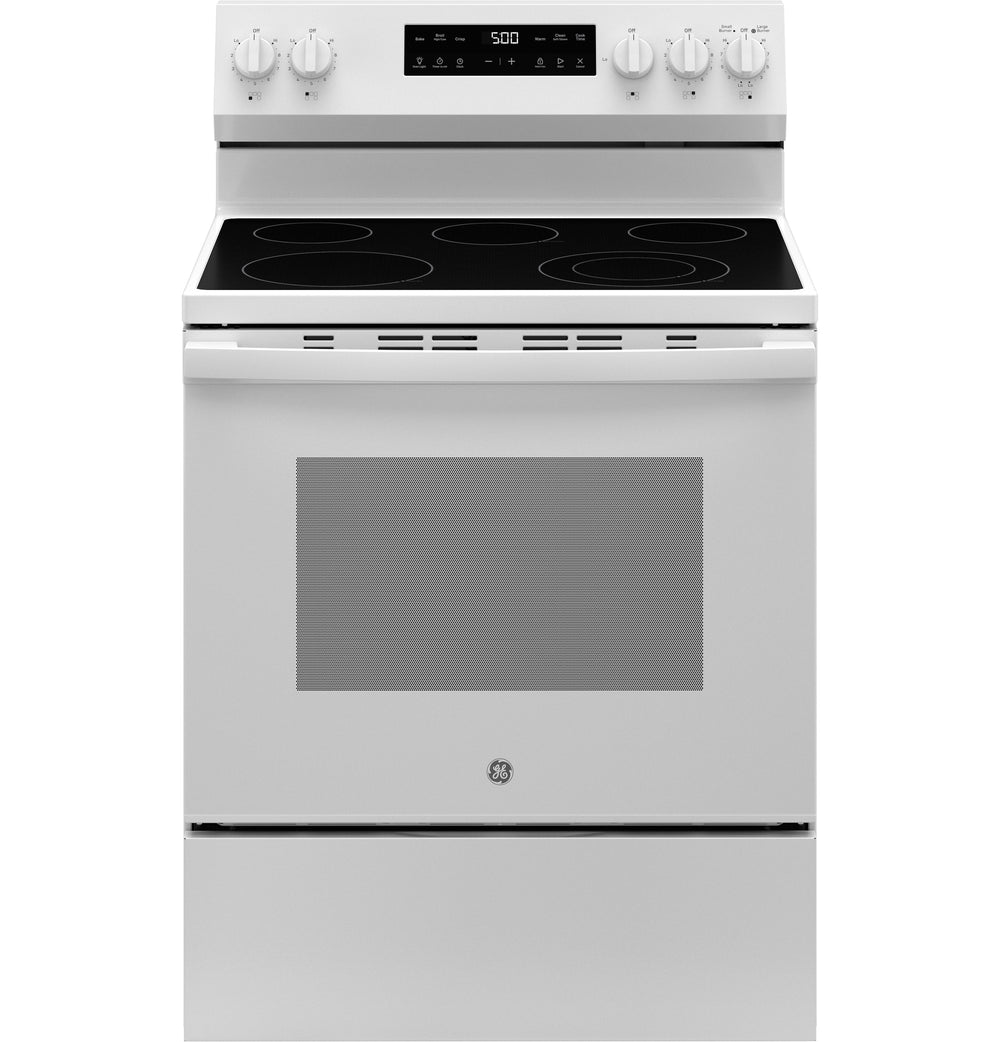 GE® 30" Free-Standing Electric Range with Crisp Mode