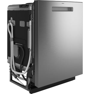 GE Profile™ ENERGY STAR® Fingerprint Resistant Top Control Stainless Interior Dishwasher with Microban™ Antimicrobial Technology with Sanitize Cycle