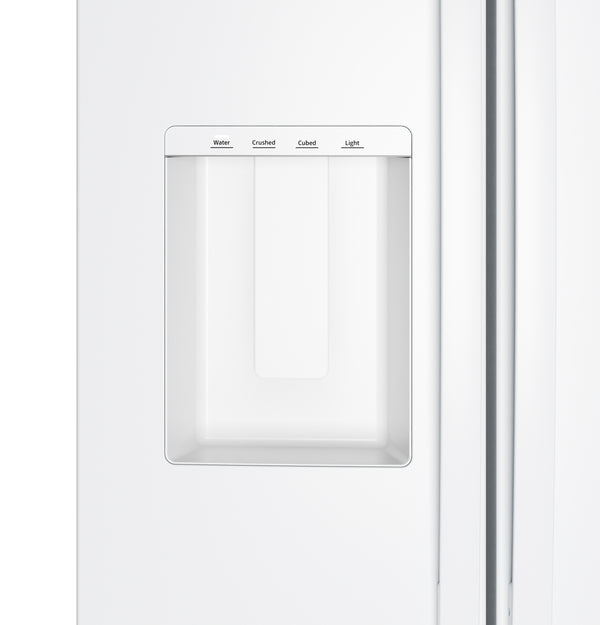 GE® ENERGY STAR® 27.9 Cu. Ft. Side-By-Side Refrigerator with Extra Tall Dispenser and In-Door Icemaker