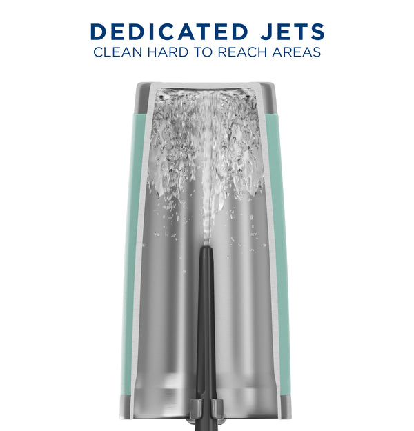 GE® ENERGY STAR® Front Control with Stainless Steel Interior Dishwasher with Sanitize Cycle