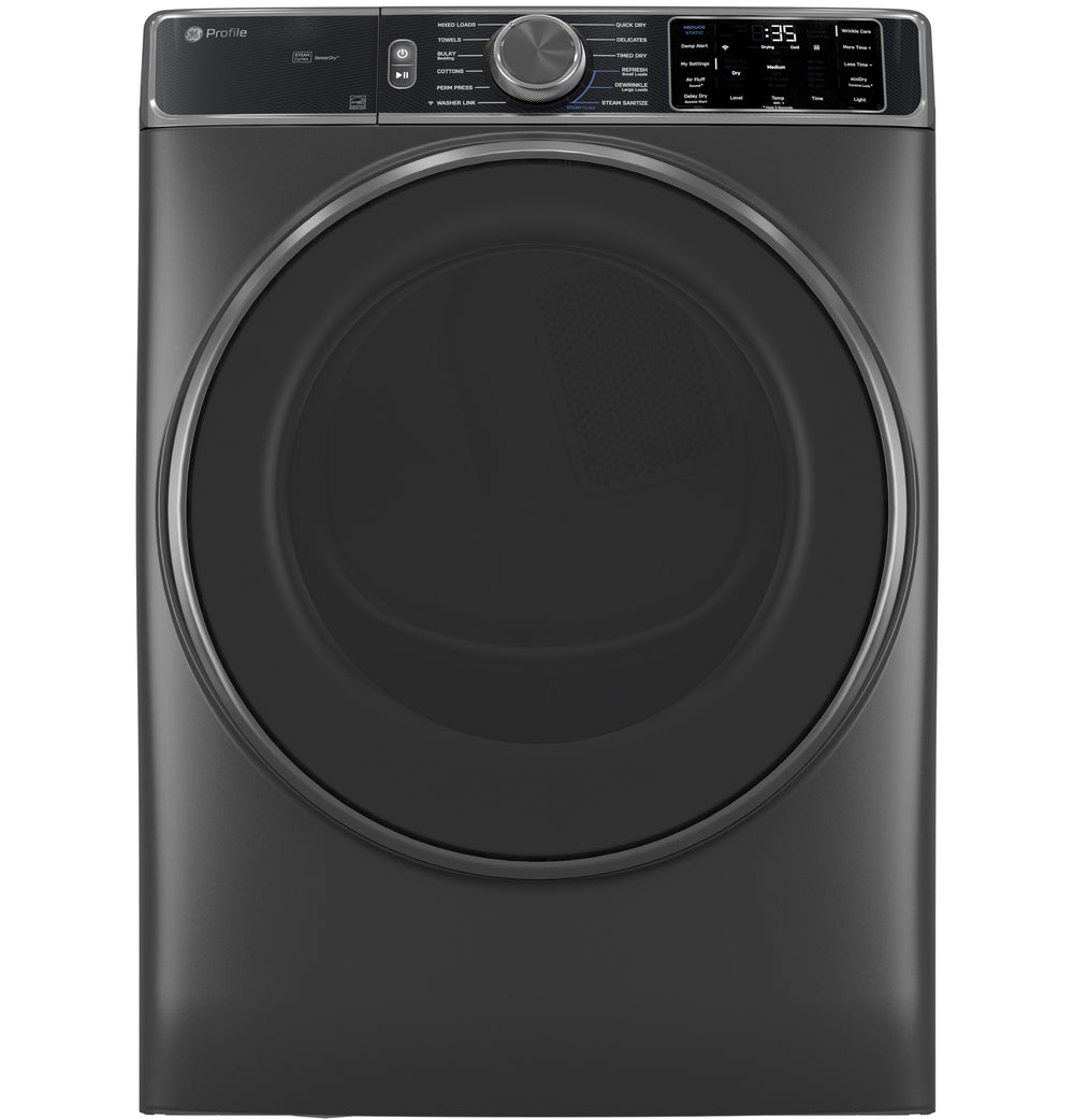 GE Profile 7.8 cu. ft. Capacity Smart Front Load Electric Dryer with Steam and Sanitize Cycle