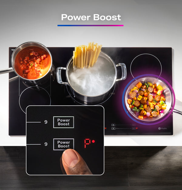 GE Profile™ ENERGY STAR® 36" Built-In Touch Control Induction Cooktop