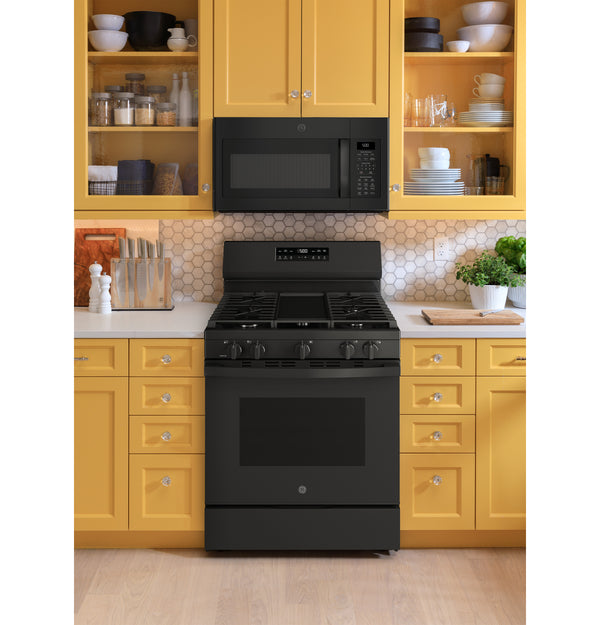 GE® 30" Free-Standing Gas Range with Crisp Mode