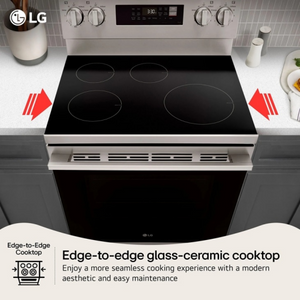 6.3 cu. ft. Smart Induction Freestanding Range with ProBake Convection and Air Fry