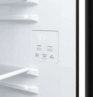 GE® ENERGY STAR® 23.6 Cu. Ft. Counter-Depth Side-By-Side Refrigerator with Extra Tall Dispenser and In-Door Icemaker