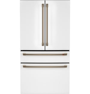 Café™ ENERGY STAR® 23.2 Cu. Ft. Smart Counter-Depth 4-Door French-Door Refrigerator With Dual-Dispense AutoFill Pitcher