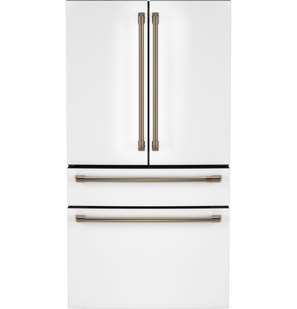 Café™ ENERGY STAR® 23.2 Cu. Ft. Smart Counter-Depth 4-Door French-Door Refrigerator With Dual-Dispense AutoFill Pitcher