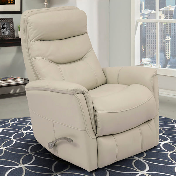 Gemini - Ivory Swivel Glider Recliner Two Pack