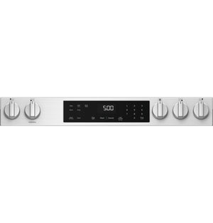 GE® 30" Slide-In Front-Control Gas Range with Crisp Mode