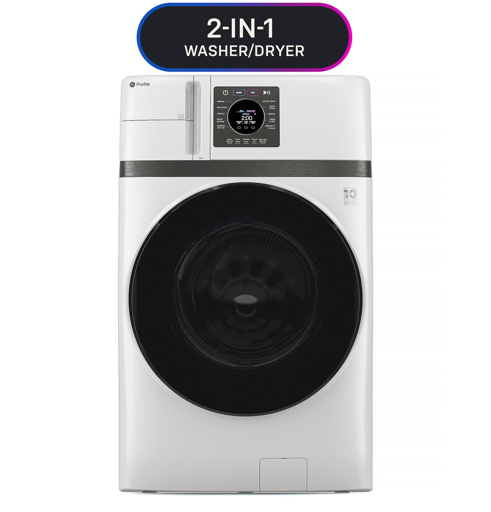 GE Profile™ 4.6 cu. ft. Capacity UltraFast Combo with PowerSteam Technology Washer/Dryer