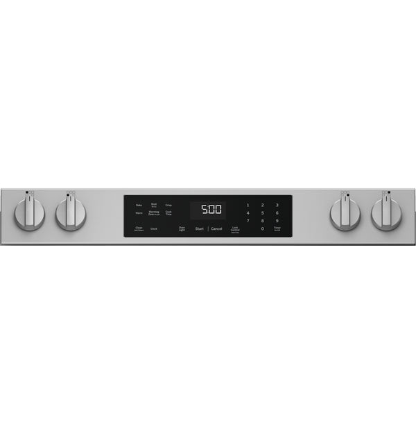 GE® 30" Slide-In Electric Range with Crisp Mode