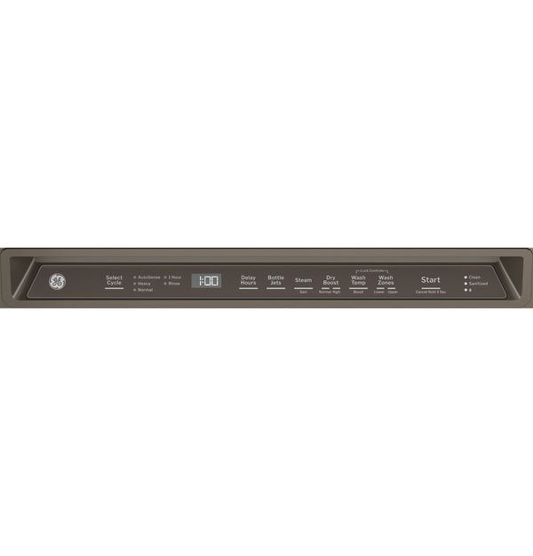 GE® ENERGY STAR® Front Control with Stainless Steel Interior Dishwasher with Sanitize Cycle