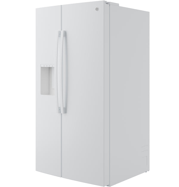 GE® ENERGY STAR® 27.9 Cu. Ft. Side-By-Side Refrigerator with Extra Tall Dispenser and In-Door Icemaker