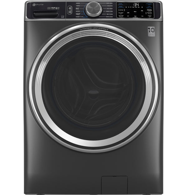GE Profile 5.5 cu. ft. Capacity Smart Front Load ENERGY STAR Steam Washer with UltraFresh Vent System Plus and Smart Wash + Rinse