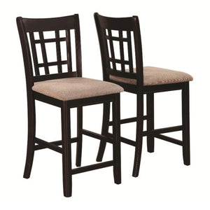 Lavon Casual Lattice Back Counter Height Stool