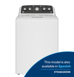 GE® 4.5 cu. ft. Capacity Washer with Stainless Steel Basket, Cold Plus and Wash Boost?
