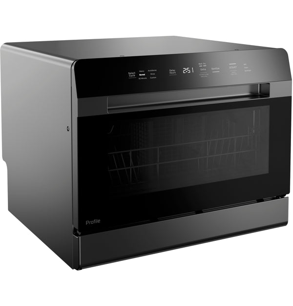 GE Profile™ ENERGY STAR® Smart  Compact Dishwasher for Countertop or Built-In