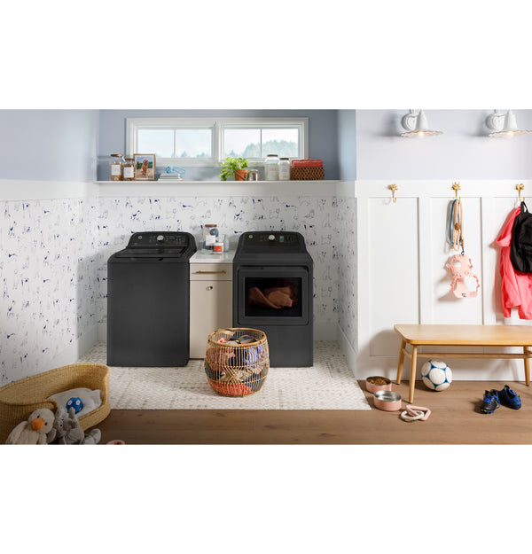 GE® 7.4 cu. ft. Capacity Electric Dryer with Up To 120 ft. Venting and Sensor Dry