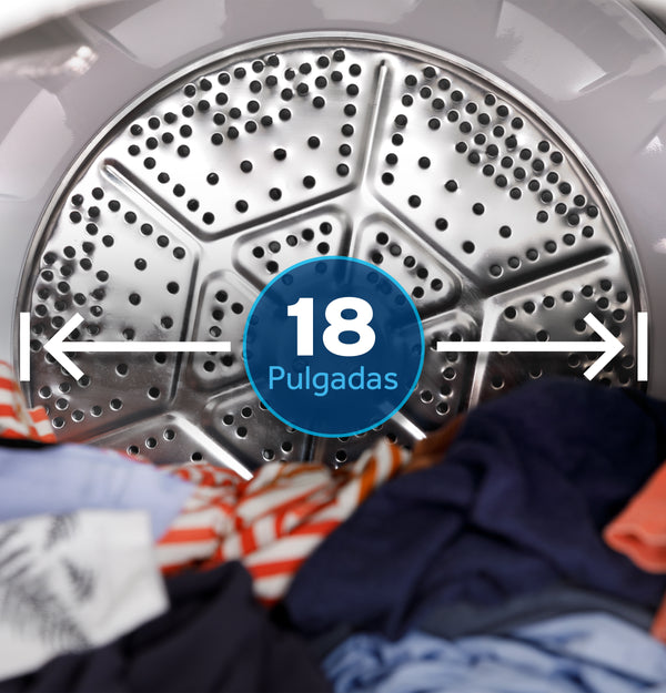 GE® 7.2 cu. ft. Capacity Electric Dryer with Spanish Panel and Up To 120 ft. Venting?
