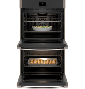 GE® 30" Smart Built-In Self-Clean Convection Double Wall Oven with No Preheat Air Fry
