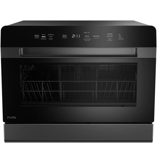 GE Profile™ ENERGY STAR® Smart  Compact Dishwasher for Countertop or Built-In