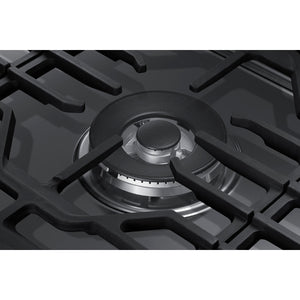 36" Smart Gas Cooktop with Illuminated Knobs in Stainless Steel