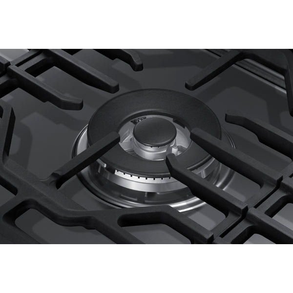 36" Smart Gas Cooktop with Illuminated Knobs in Stainless Steel