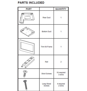 Café™ 27" Microwave Built-in Trim Kit