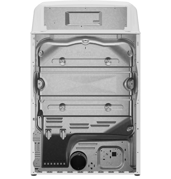 GE® 7.2 cu. ft. Capacity Gas Dryer with Spanish Panel and Up To 120 ft. Venting?