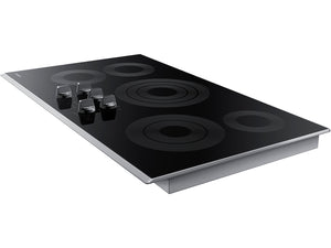 36" Smart Electric Cooktop in Stainless Steel