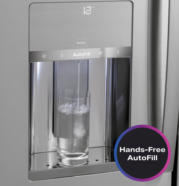 GE Profile™ ENERGY STAR® 27.9 Cu. Ft. Smart Fingerprint Resistant 4-Door French-Door Refrigerator with Door In Door
