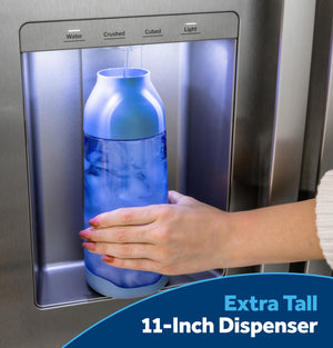 GE® ENERGY STAR® 27.9 Cu. Ft. Side-By-Side Refrigerator with Extra Tall Dispenser and In-Door Icemaker