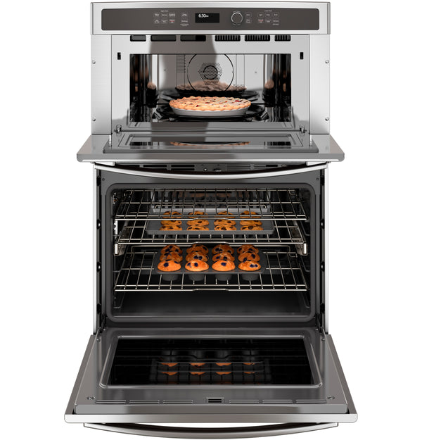 GE Profile™ 30" Built-In Combination Convection Microwave/Convection Wall Oven