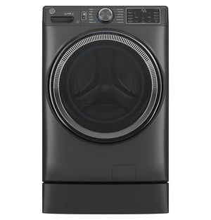 GE® ENERGY STAR® 5.0 cu. ft. Capacity Smart Front Load Steam Washer with SmartDispense™ UltraFresh Vent System with OdorBlock™ and Sanitize + Allergen