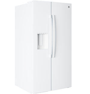GE® ENERGY STAR® 27.9 Cu. Ft. Side-By-Side Refrigerator with Extra Tall Dispenser and In-Door Icemaker