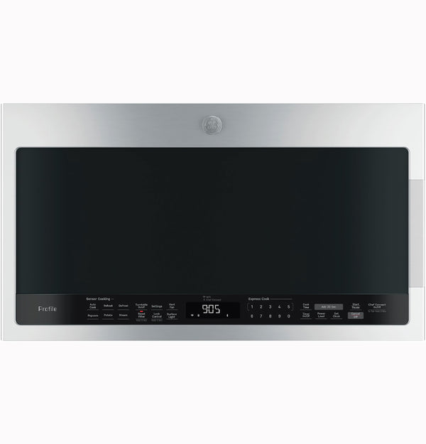 GE Profile™ 2.1 Cu. Ft. Over-the-Range Sensor Microwave Oven