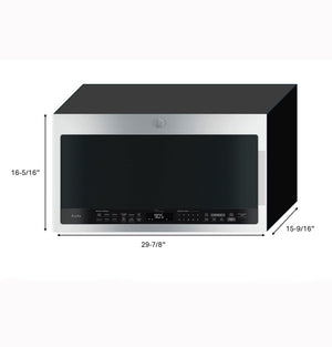 GE Profile™ 2.1 Cu. Ft. Over-the-Range Sensor Microwave Oven